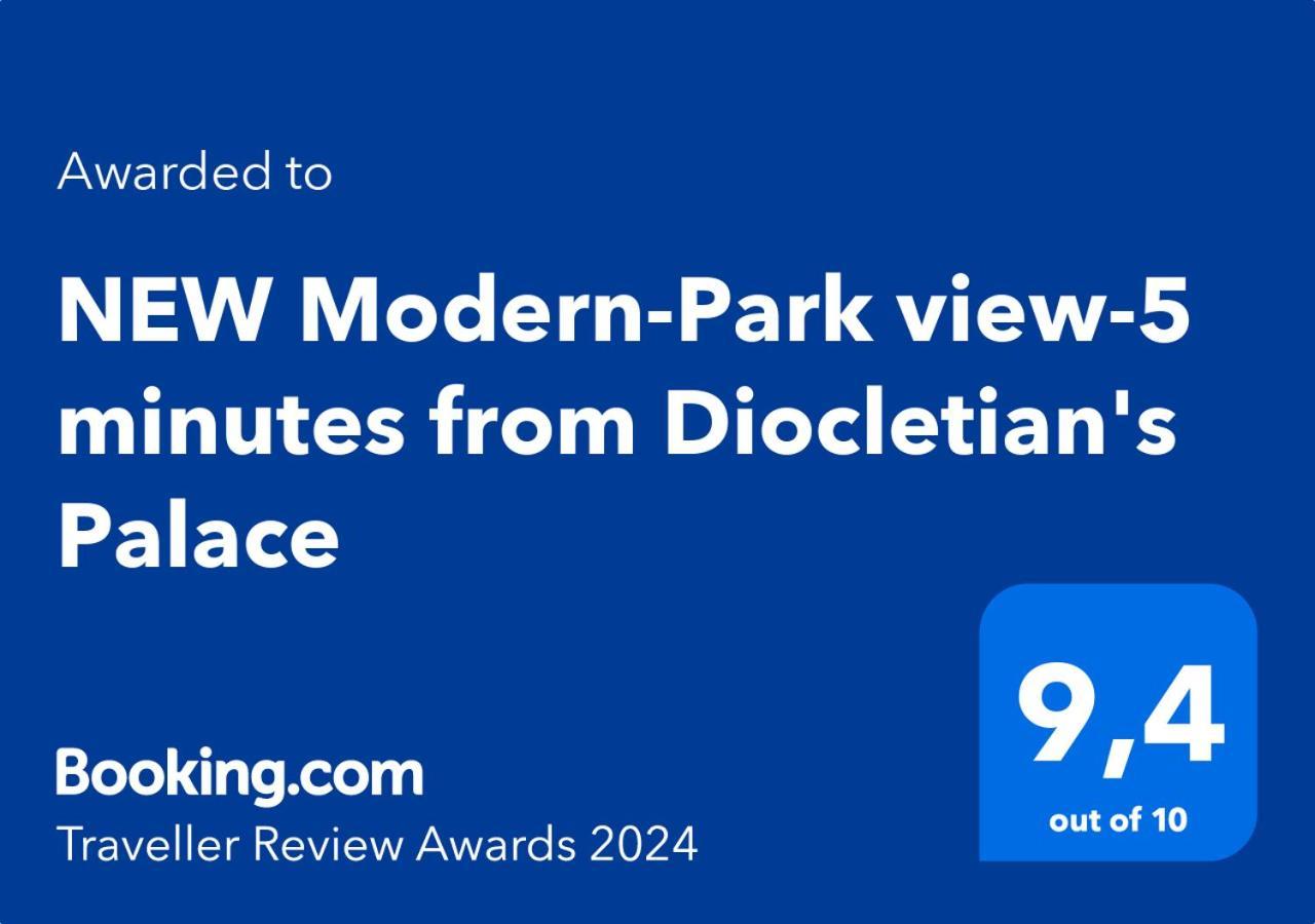 New Modern-Park View-5 Minutes From Diocletian'S Palace Split Exterior photo